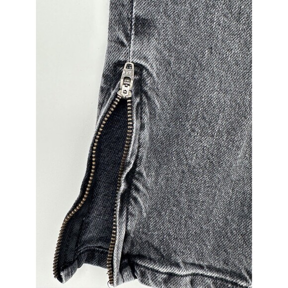 Reformation Jeans Yuma Wash Zipper Ankle Straight Skinny Jeans Size 26 - Picture 7 of 10